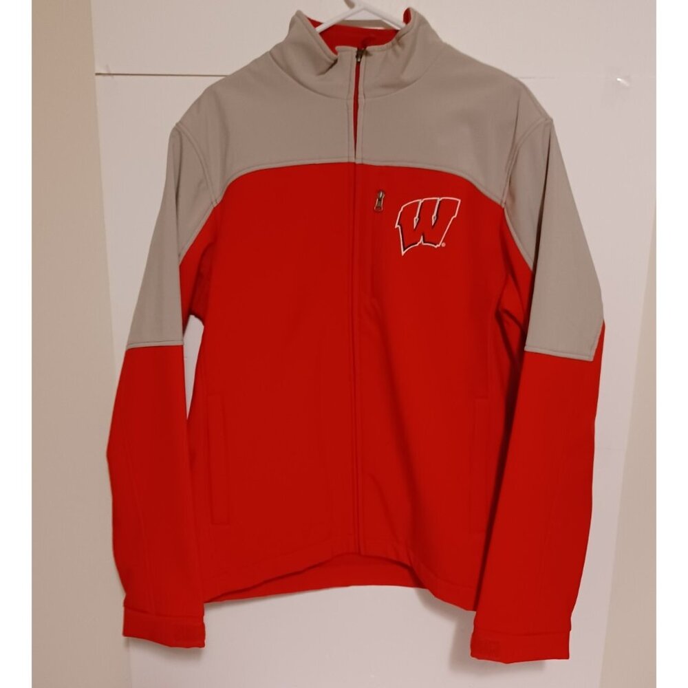 58 Sports Wisconsin Badgers Men's Full Zip Large Midweight Jacket